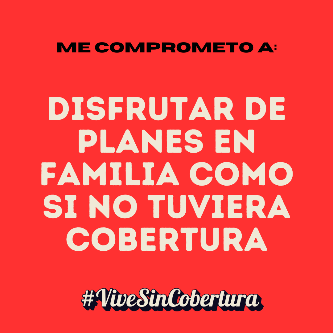 Disfrutar de planes en familia como si no tuviera cobertura